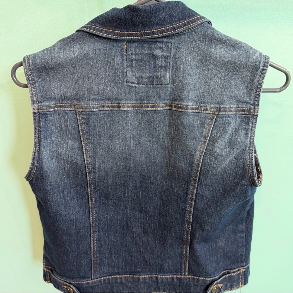 Mudd Women’s Denim Jacket and Vest - Picture 10 of 12
